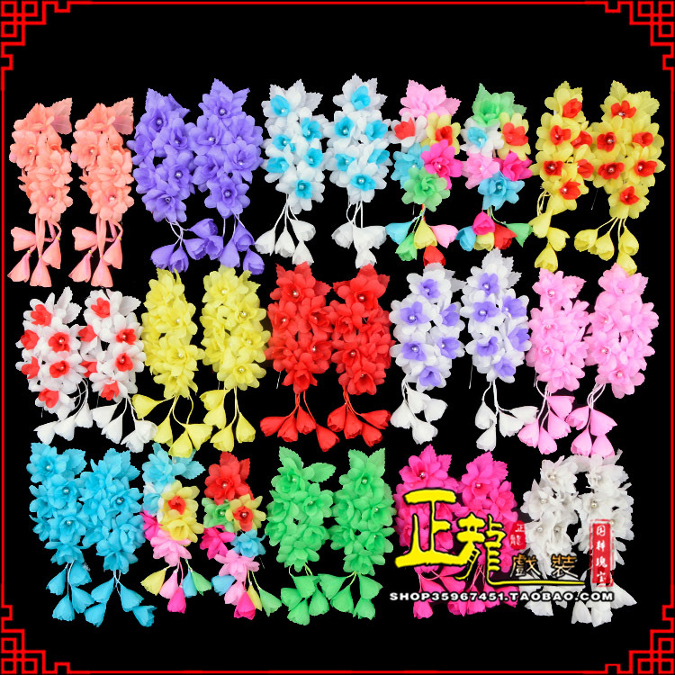 成都小姐鬓花头饰小花头花 好六朵