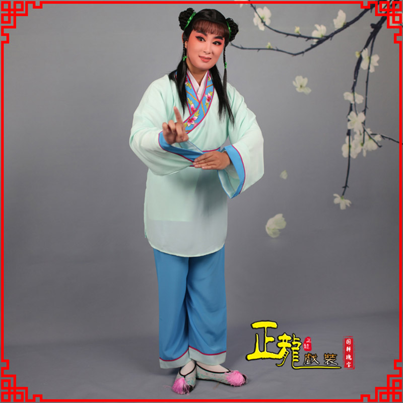 成都歌仔戏童生小孩影视银心四九服 书童衣