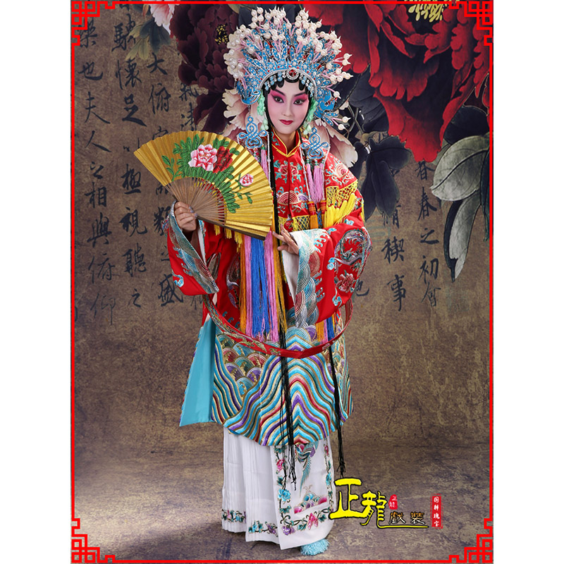 成都凤袍杨贵妃贵妃醉酒 软绉团凤女蟒